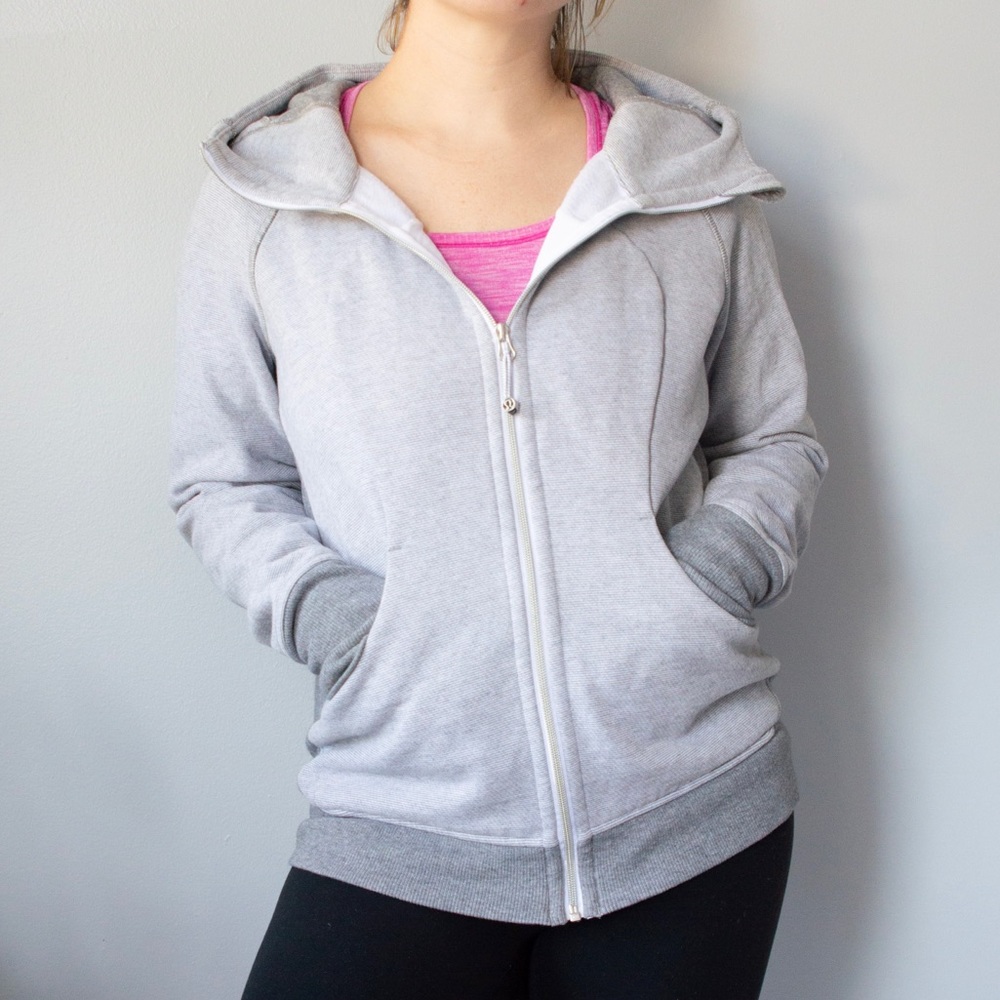 Lululemon Gray Scuba Hoodie